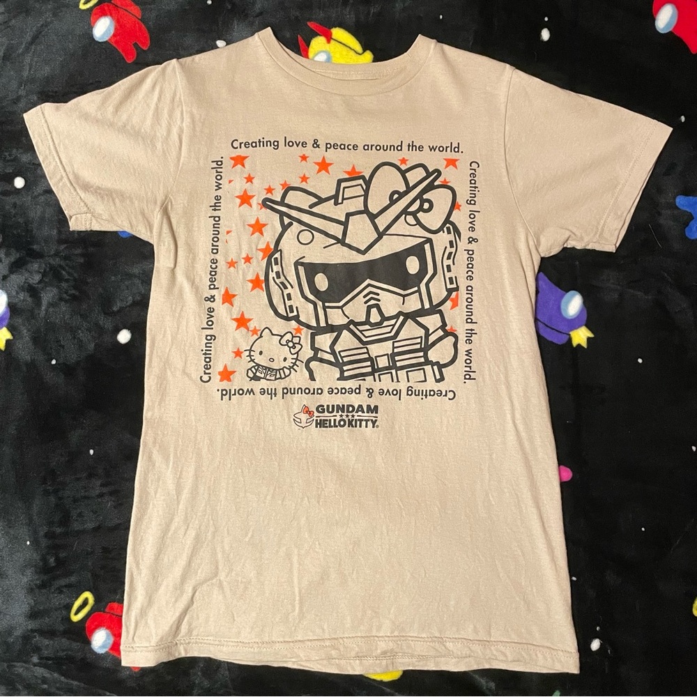 Hello Kitty x Gundam Unisex T-Shirt